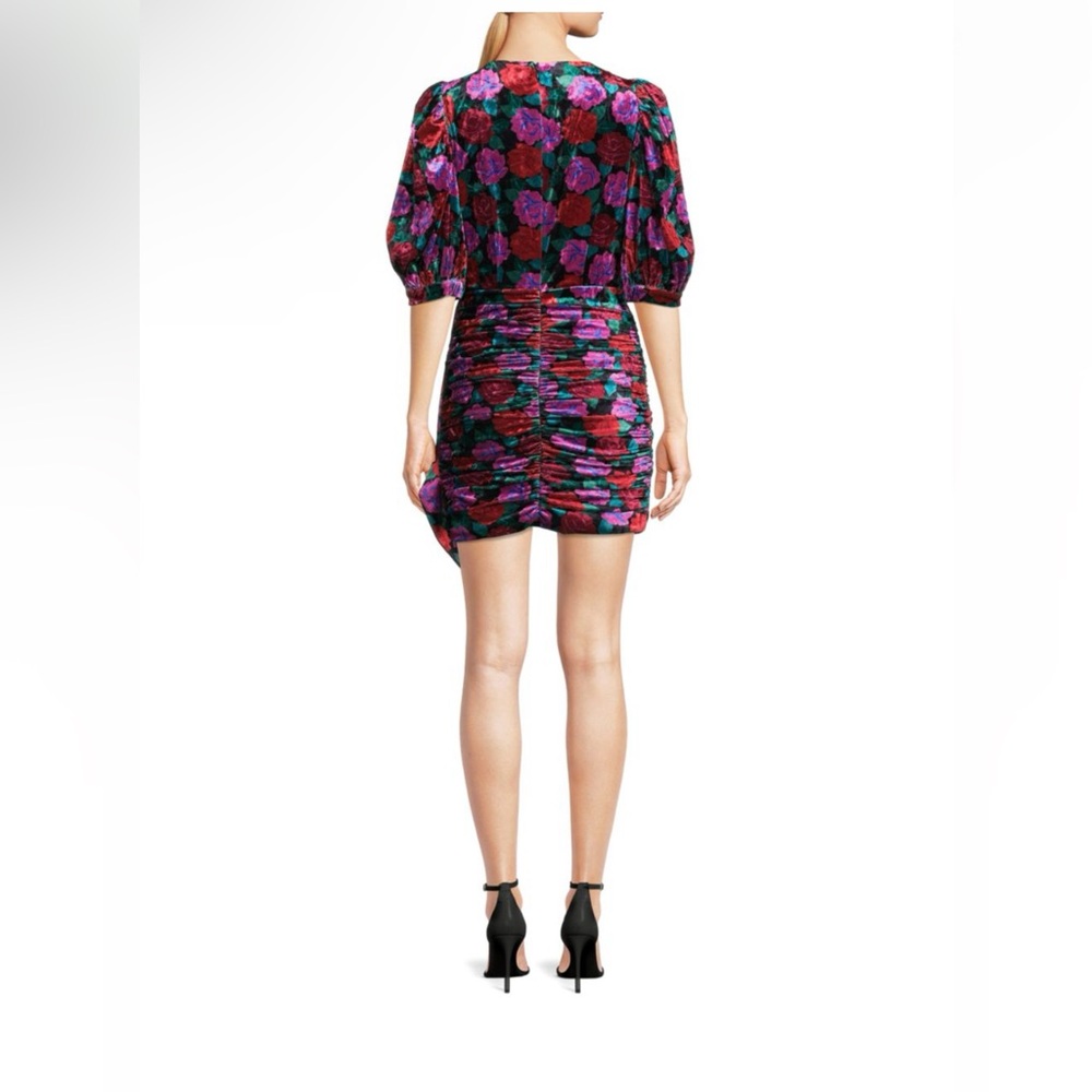 Monica Floral Velvet Ronny Kobo dress - Picture 3 of 4